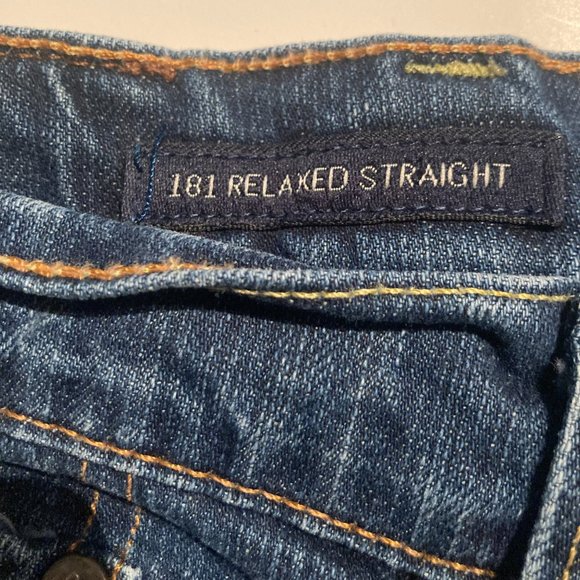 Lucky Brand Mens Jeans 181 Relaxed Straight 48 Waist 30 Length 48/30 - Picture 3 of 8